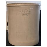 10 Gallon Robinson Ransbottom Stoneware Crock