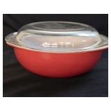 Vintage Pyrex Flamingo Pink Casserole Dish