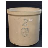 2 Gallon Uhl Stoneware Crock