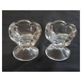 Pair of Scalloped Salt Cellars