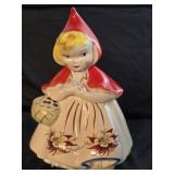 Hull Pottery Little Red Riding Hood Cookie Jar