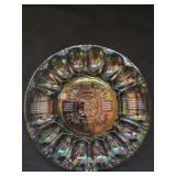 Vintage Federal Glass Deviled Egg Plate