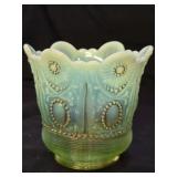Antique Northwood Jewel & Flower Spooner