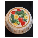 Gailstyn Sutton Ceramic Strawberries Jello Mold