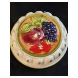 Gailstyn Sutton Ceramic Fruits Jello Mold