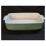 Vintage Pyrex Seafoam Green Casserole Dish
