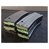 Six 30rd. AR Magazines