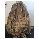 Mophoto Camo Day Pack with Rain Fly on Bottom