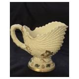 Northwood Custard Glass Argonaut Creamer