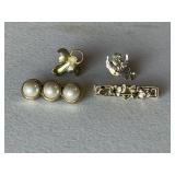 4 Vintage Brooches & Pins