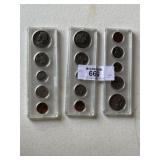 3 Proof Coin Sets