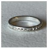 Sterling Silver Eternity Band Ring