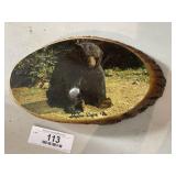 Bear Wall Plaque