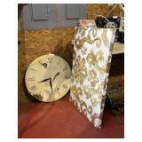 Clock & Canvas Wall Art