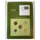 Coins Of All Nations Coin & Stamp Set