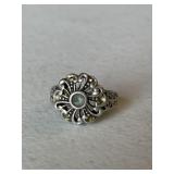 Sterling Silver Gemstone Ring