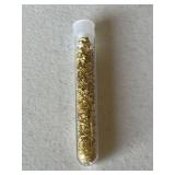 24K Gold Flakes in Vile