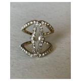 Open Work Retro Ring