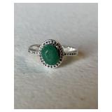Vintage Estate Emerald Ring