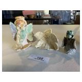 3 Art Pottery Figurines