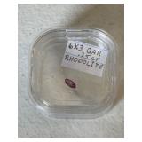 Rhodolite Garnet Collectors Gemstone