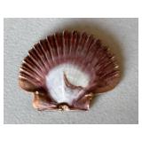 Vintage Scallop Shell Brooch