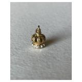 Sterling Silver Crown Pendant