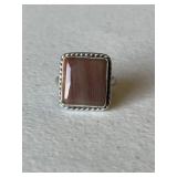 Sterling Silver Southwest Style Gemstone Ring