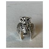 Retro Owl Ring