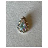 Beautiful Iridescent Crystal Pendant