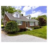 CUTE BRICK HOME w/ DETACHED GARAGE on 2.5 ACRES!