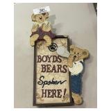 Boyds Bear Sign
