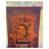 Vintage Richard Nixon Poster