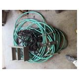 Garden Hose, Step Ladder & Foot Bike