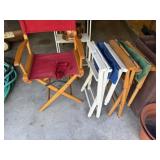 3 Vintage Directors Chairs