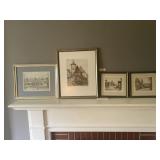 4 Artist Signed Prints