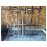 2 Pieces Old Iron Fence