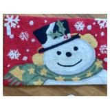 Vintage Snowman Mat