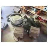 Beer Keg, Heaters, Washer Hose