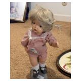Vintage Terri Lee Doll & Stand