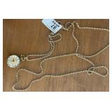 Ladies Elgin Watch & Chain