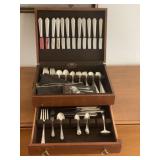 Boxed Set of Lunt Sterling Silver Flatware