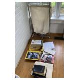 Chrome Framed Clothes Hamper