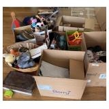 Large Lot of Toys, Glasses & Collectibles