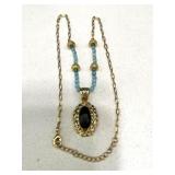 Labradorite and Apatite Necklace