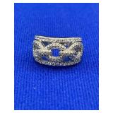 Sterling & CZ Ring
