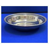 Monogrammed Silver Plate Bowl