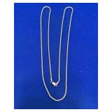 Sterling Silver Rope Chain
