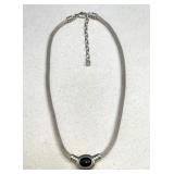 Rope Necklace with Only Stone