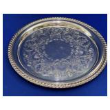 Silver Plate Serving Tray